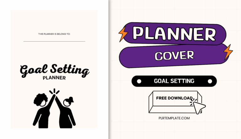 Goal Setting Planner Free Download (PLR License)
